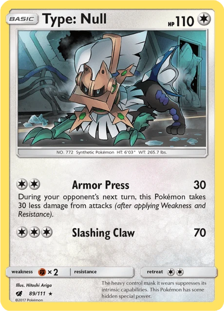 Type: Null – Reverse Holo