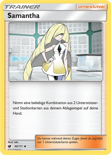Samantha – Reverse Holo