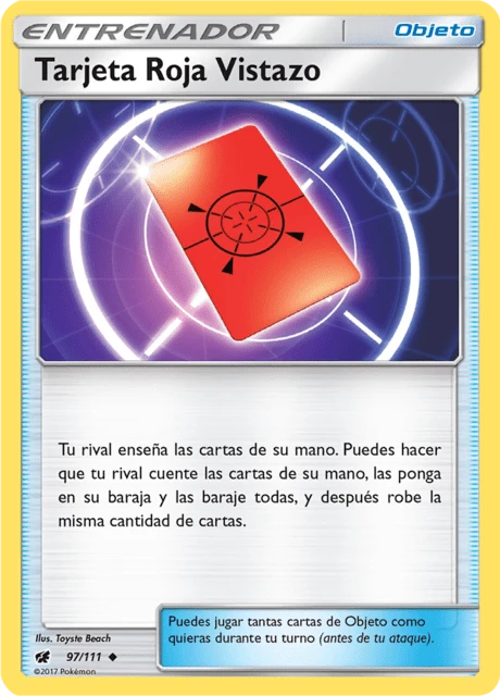 Tarjeta Roja Vistazo – Normal