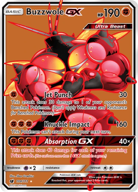 Buzzwole GX – Holo