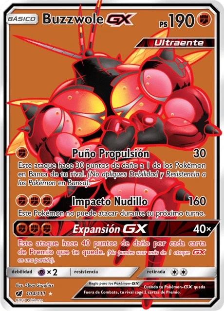 Buzzwole-GX – Holo