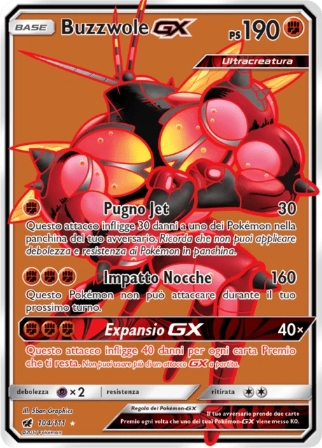 Buzzwole-GX – Holo