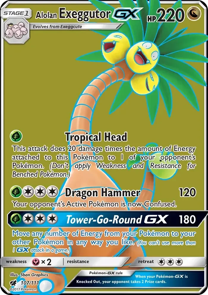 Alolan Exeggutor GX – Holo