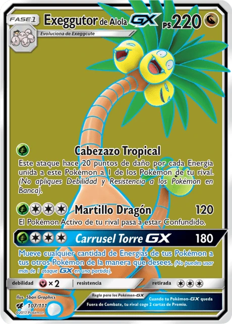 Exeggutor de Alola-GX – Holo