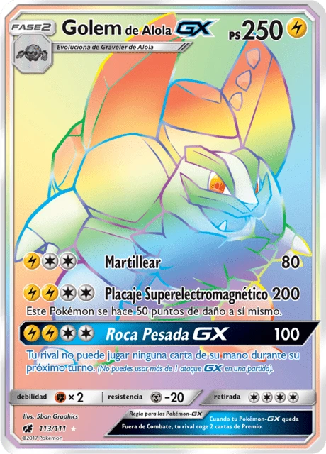 Golem de Alola-GX – Holo