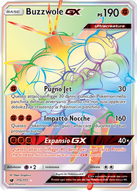 Buzzwole-GX – Holo