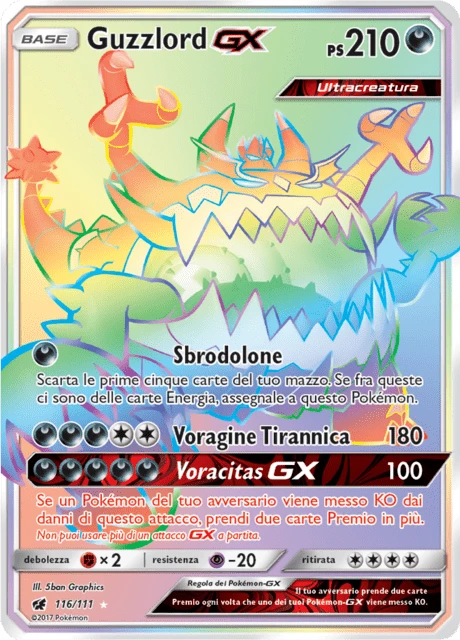 Guzzlord-GX – Holo