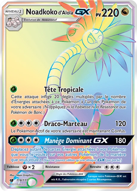 Noadkoko d'Alola-GX – Holo