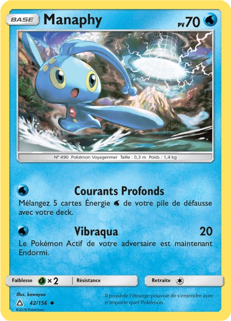 Manaphy – Reverse Holo