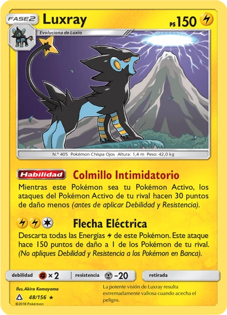 Luxray – Reverse Holo