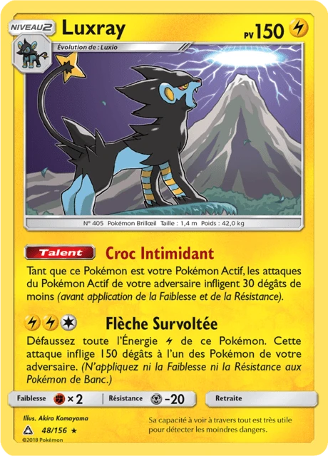 Luxray – Reverse Holo