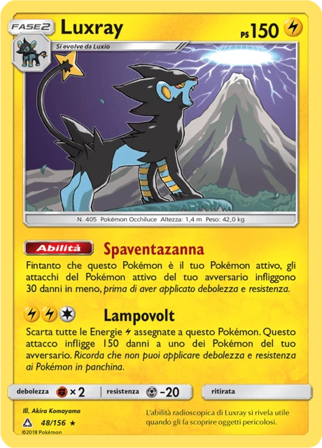 Luxray – Reverse Holo