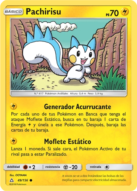 Pachirisu – Reverse Holo