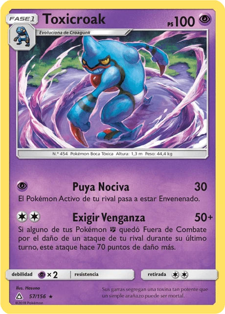 Toxicroak – Reverse Holo