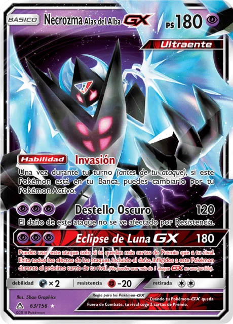Necrozma Alas del Alba-GX – Holo