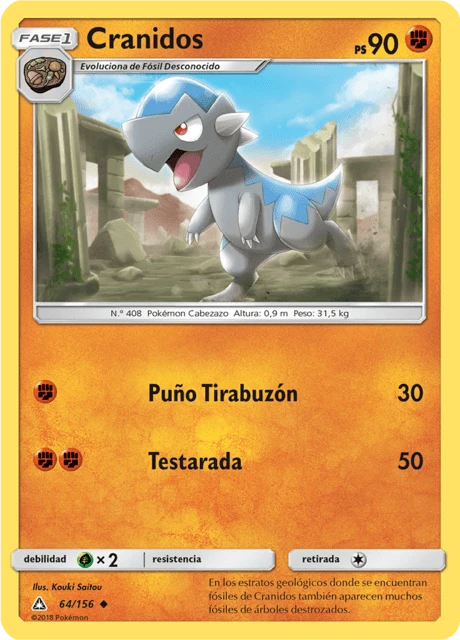 Cranidos – Reverse Holo