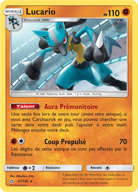 Lucario – Reverse Holo