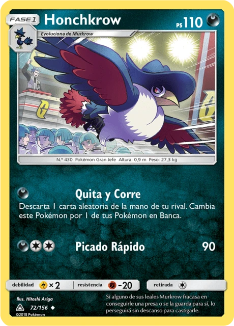 Honchkrow – Reverse Holo