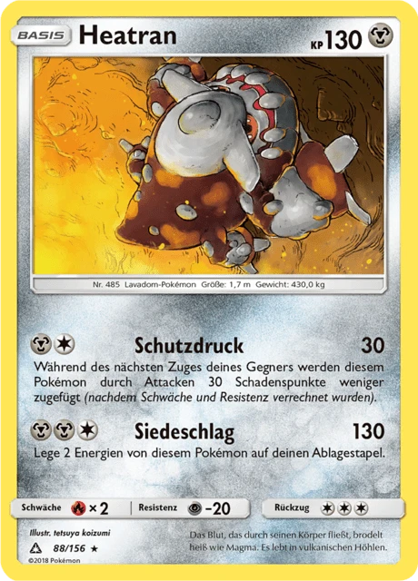 Heatran – Reverse Holo