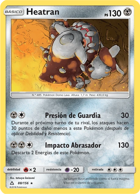 Heatran – Reverse Holo