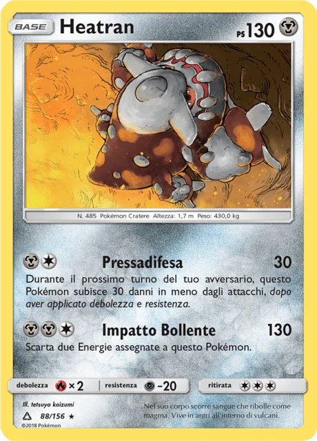 Heatran – Reverse Holo