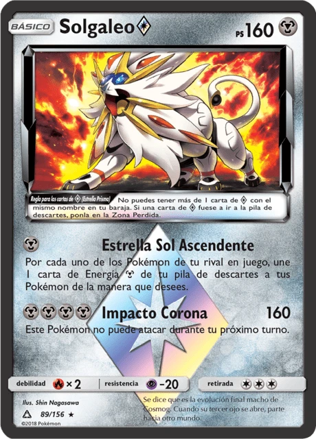 Solgaleo Estrella Prisma