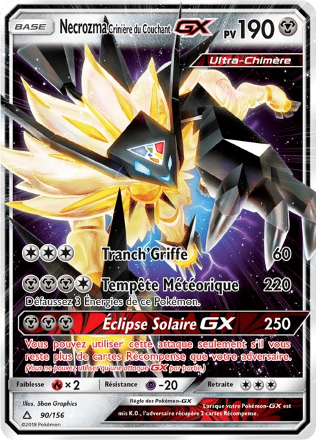 Necrozma Crinière du Couchant-GX – Holo
