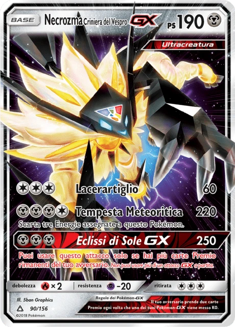 Necrozma Criniera del Vespro-GX – Holo