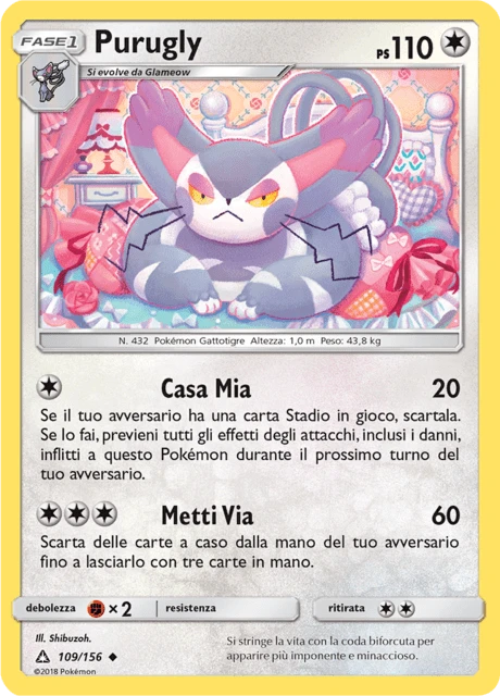 Purugly – Reverse Holo