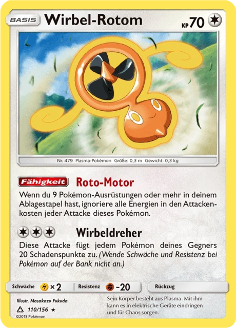 Wirbel-Rotom – Normal