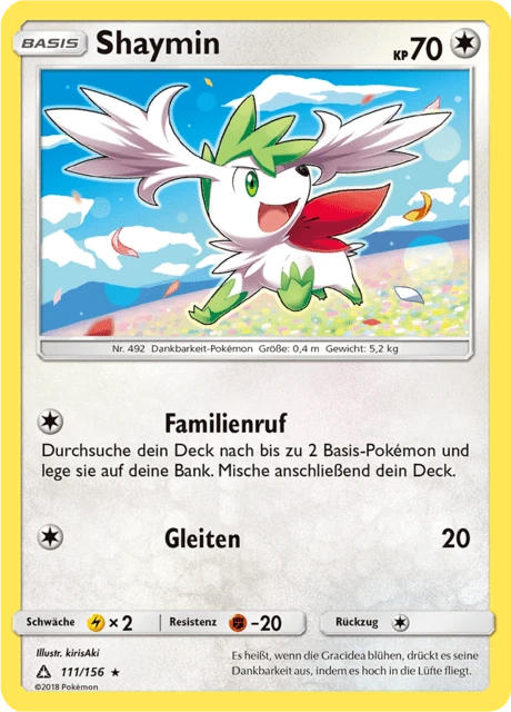 Shaymin – Reverse Holo