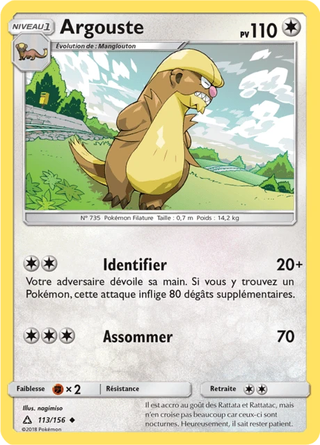 Argouste – Reverse Holo
