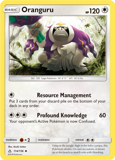 Oranguru – Reverse Holo