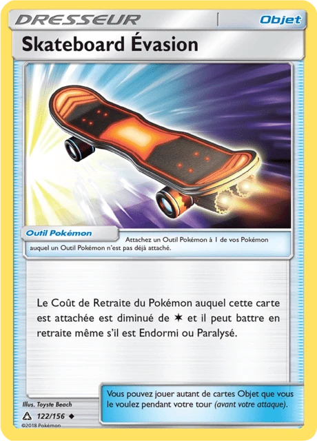 Skateboard Évasion – Reverse Holo