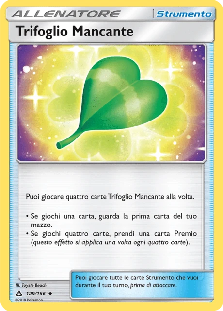 Trifoglio Mancante – Reverse Holo