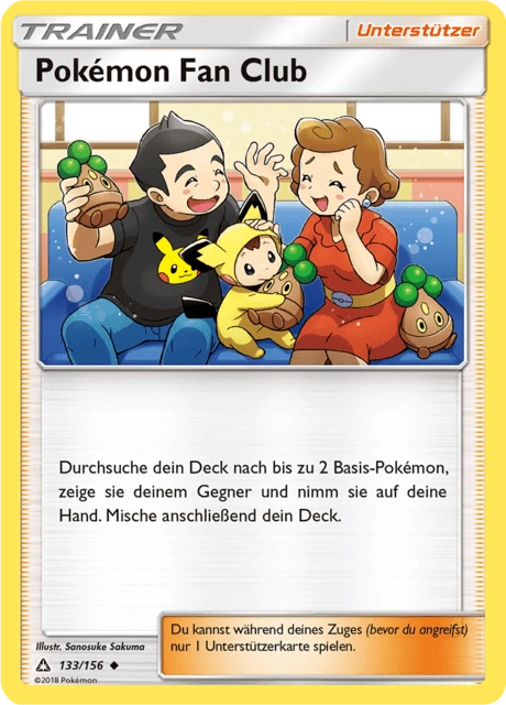Pokémon Fan Club – Reverse Holo