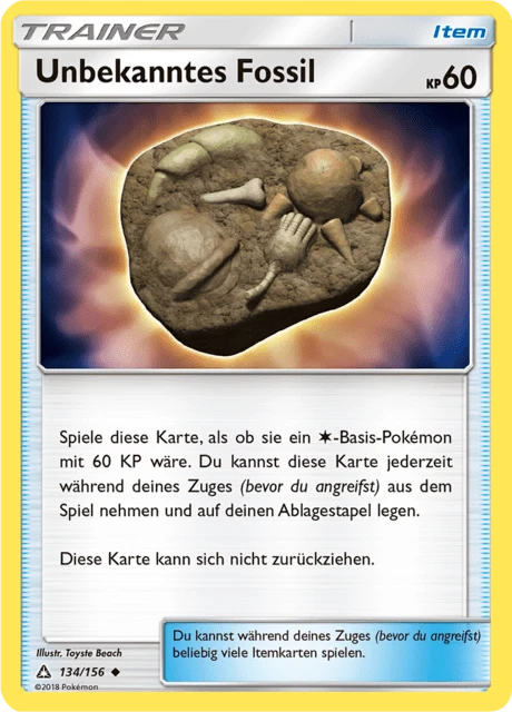 Unbekanntes Fossil – Normal