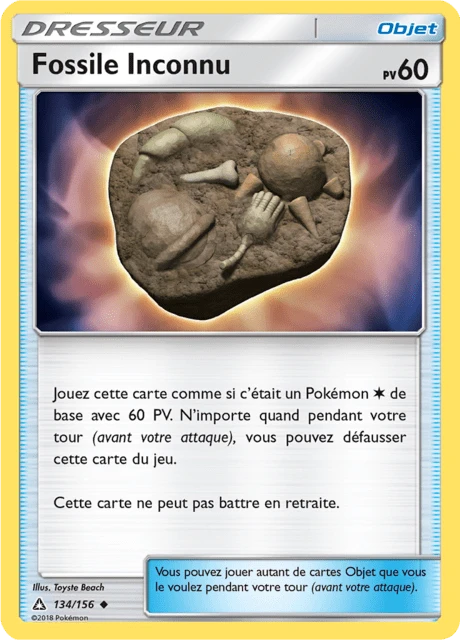 Fossile Inconnu – Normal