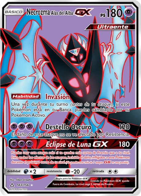 Necrozma Alas del Alba-GX – Holo