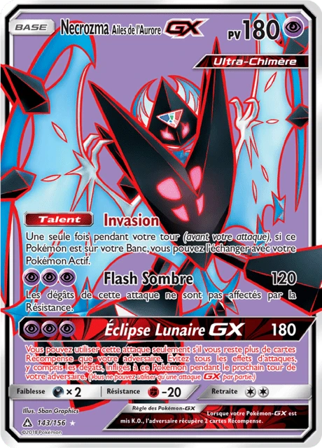 Necrozma Ailes de l'Aurore-GX – Holo