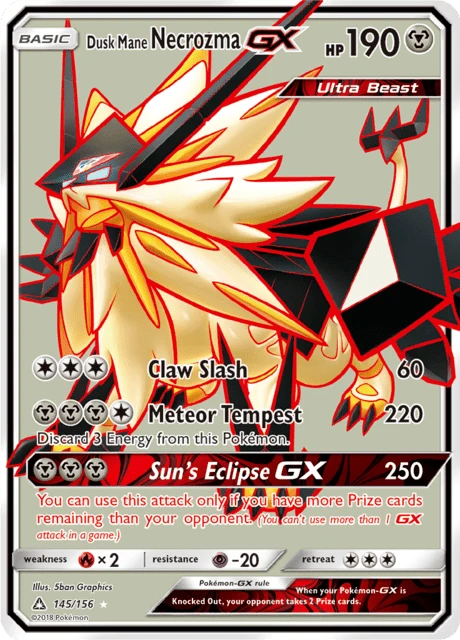 Dusk Mane Necrozma GX – Holo