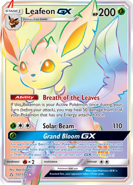 Leafeon GX – Holo