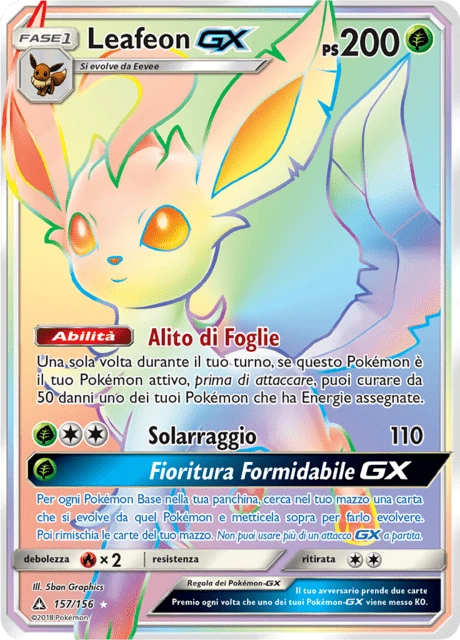 Leafeon-GX – Holo