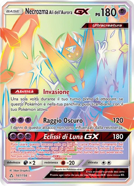 Necrozma Ali dell'Aurora-GX – Holo
