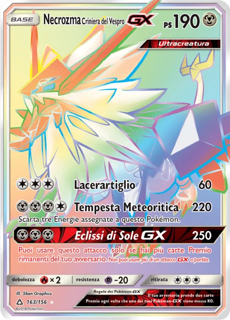 Necrozma Criniera del Vespro-GX – Holo