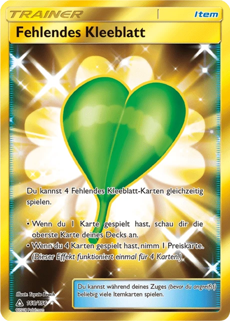 Fehlendes Kleeblatt – Holo