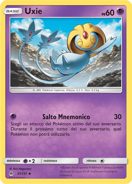 Uxie – Reverse Holo