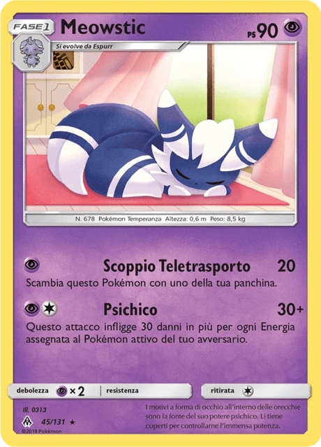 Meowstic – Reverse Holo