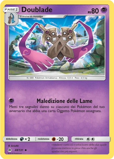 Doublade – Reverse Holo