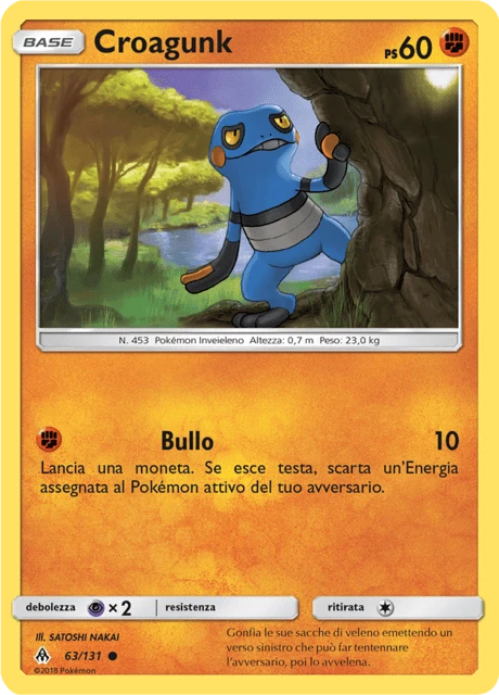 Croagunk – Reverse Holo